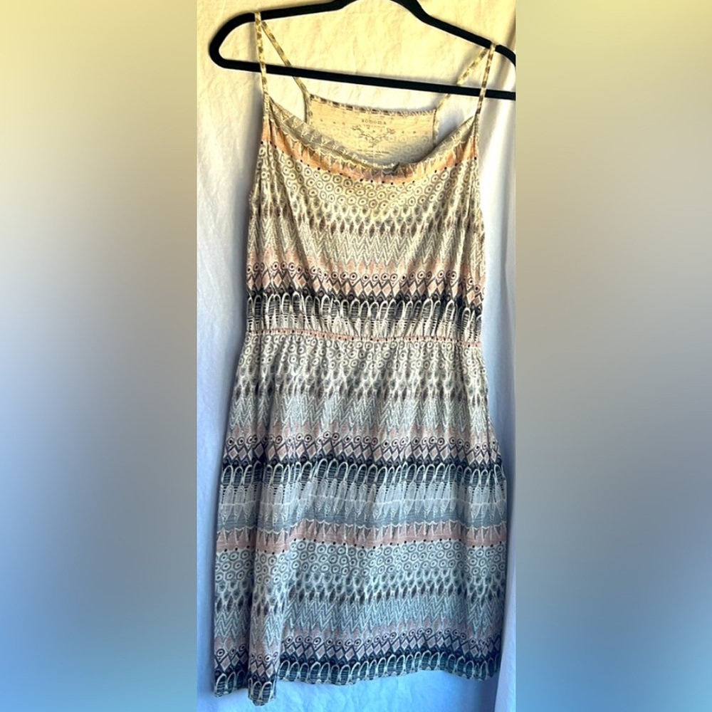 Sonoma BoHo Summer Cotton Dress M